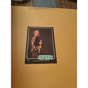Vintage 1979 Raincloud Productions Queen Trading Card #47 Rock Band Memorabilia